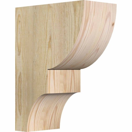 Ekena Millwork Ridgewood Rough Sawn Corbel, Douglas Fir, 6"W x 12"D x 16"H COR06X12X16RID00RDF